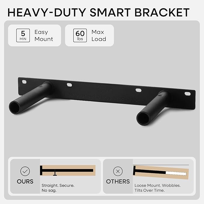 Homeforia White Floating Shelves 16 inch, High End Solid Real Wood 16inch Bathroom Floating Shelf for Wall Mounted, White Wooden 16 Floating Shelves, Heavy Duty Bracket, 16 X 6.5 X 1.75 inch, Set of 3