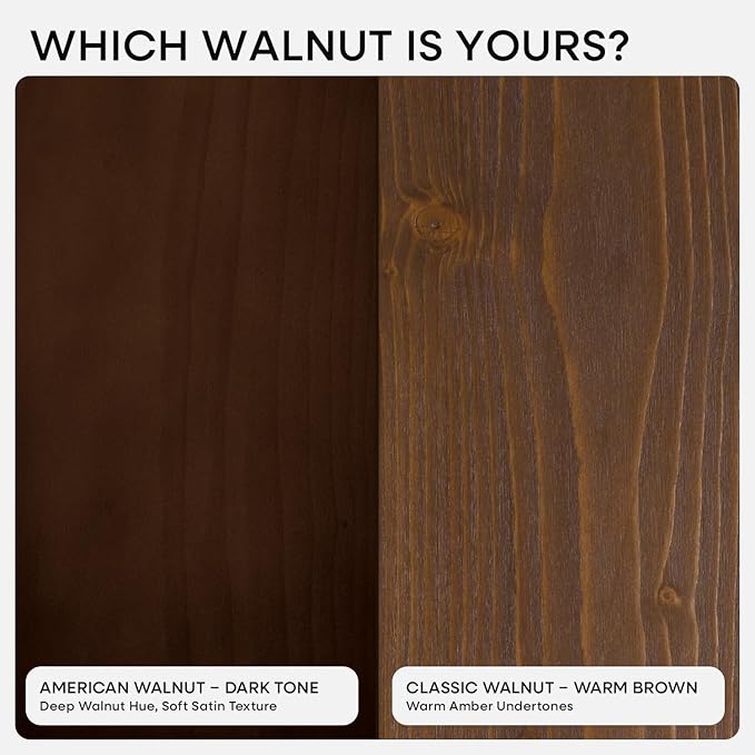 Homeforia Walnut 36 inch Floating Shelf, High End Solid Real Wood 36inch Large Shelves for Bathroom Wall, Dark Brown 36 inches Long Floating Shelves, Heavy Duty Bracket, 36 X 6.5 X 1.75 inch, Set of 2